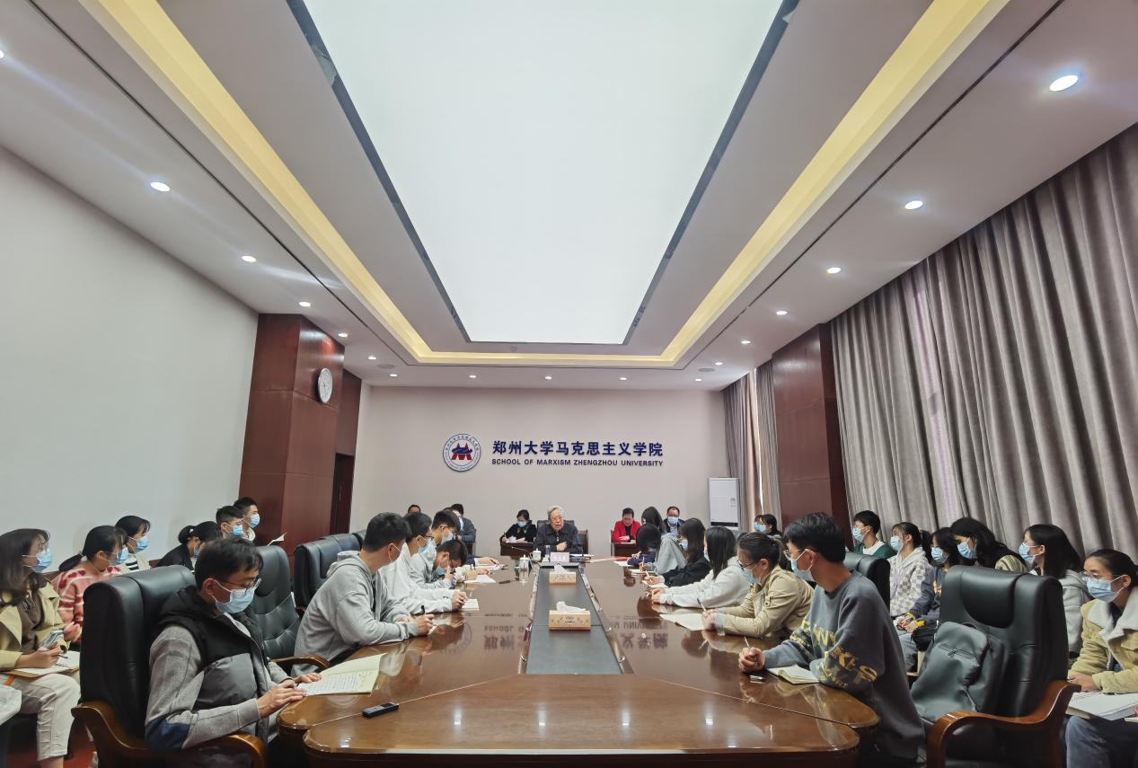 中央马工程咨询委员会主任徐光春为首届马克思主义理论类学生做专题报告
