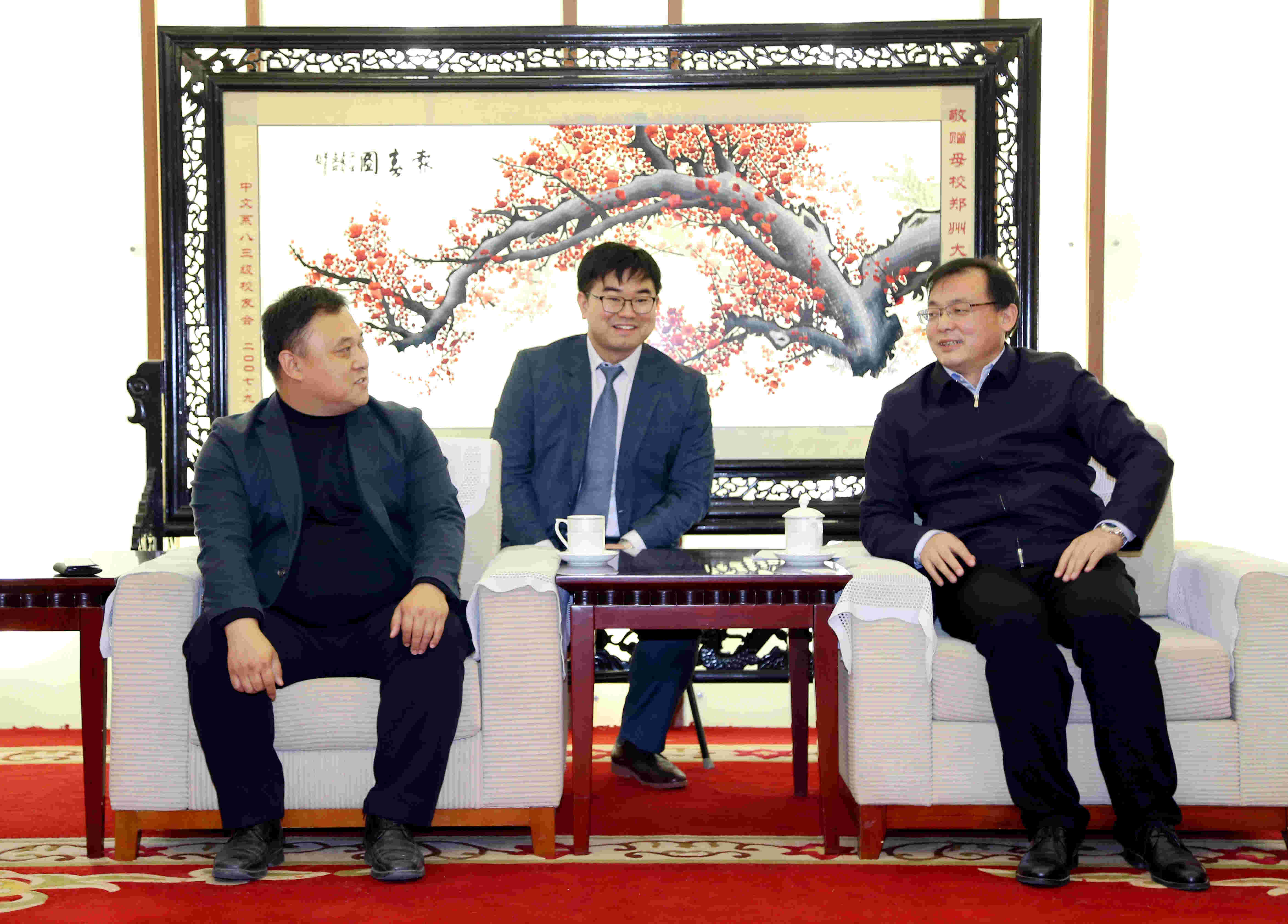 韩国安东科技大学副校长权东列一行访问我校（图）