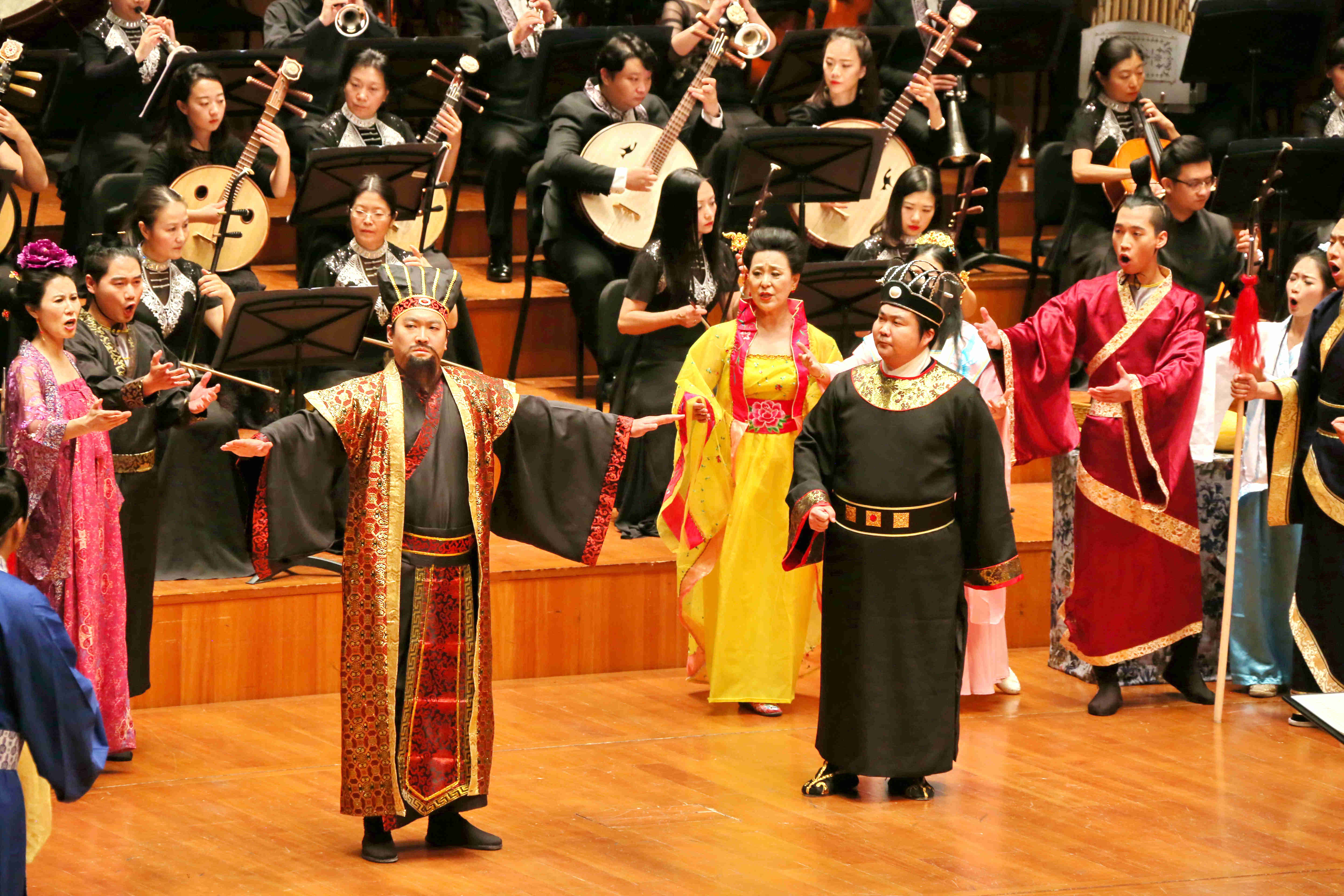 郑州大学张森老师在国家大剧院出演歌剧《敦煌之恋》（图）