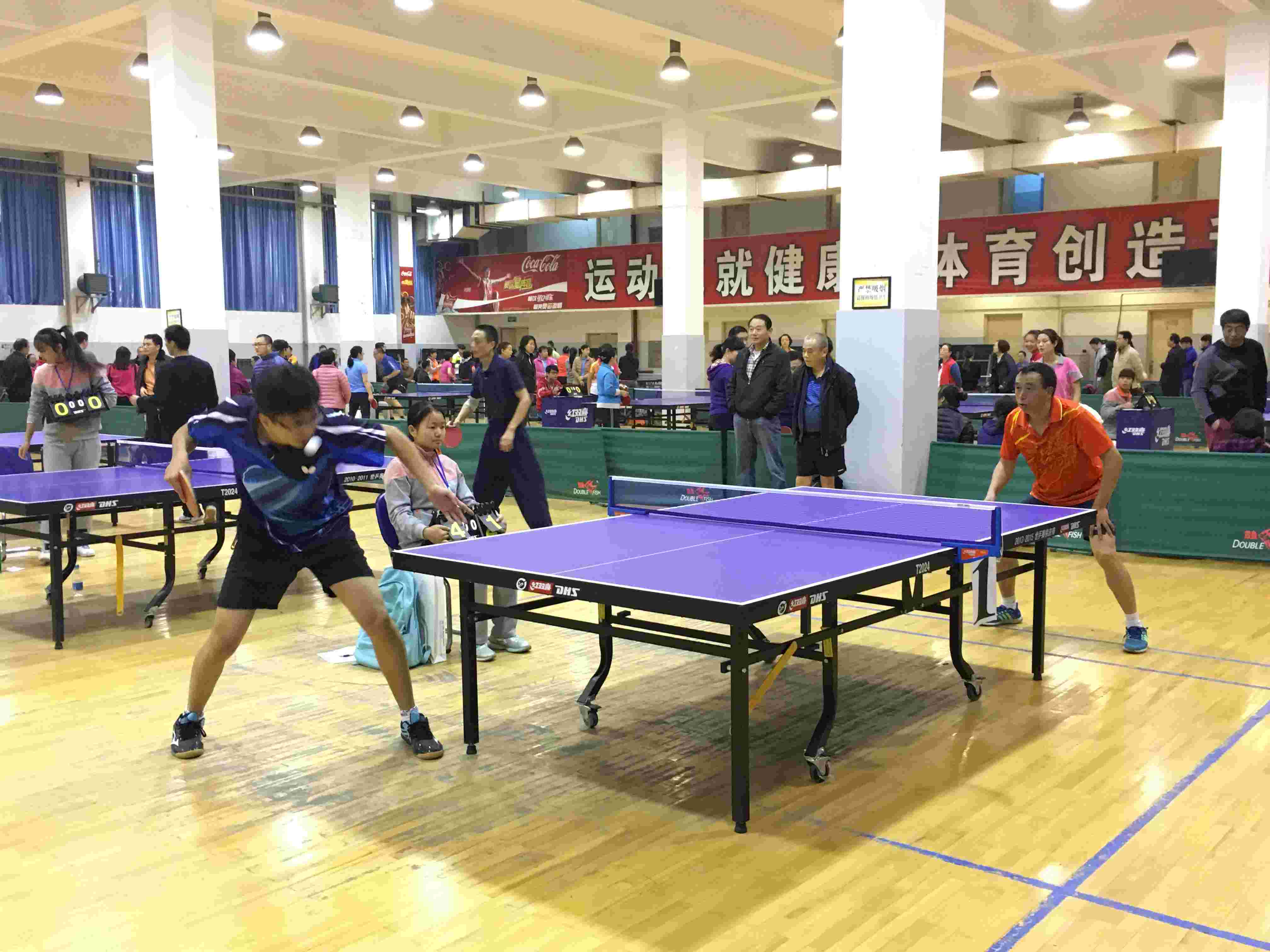 郑州大学2015年教职工乒乓球赛圆满结束