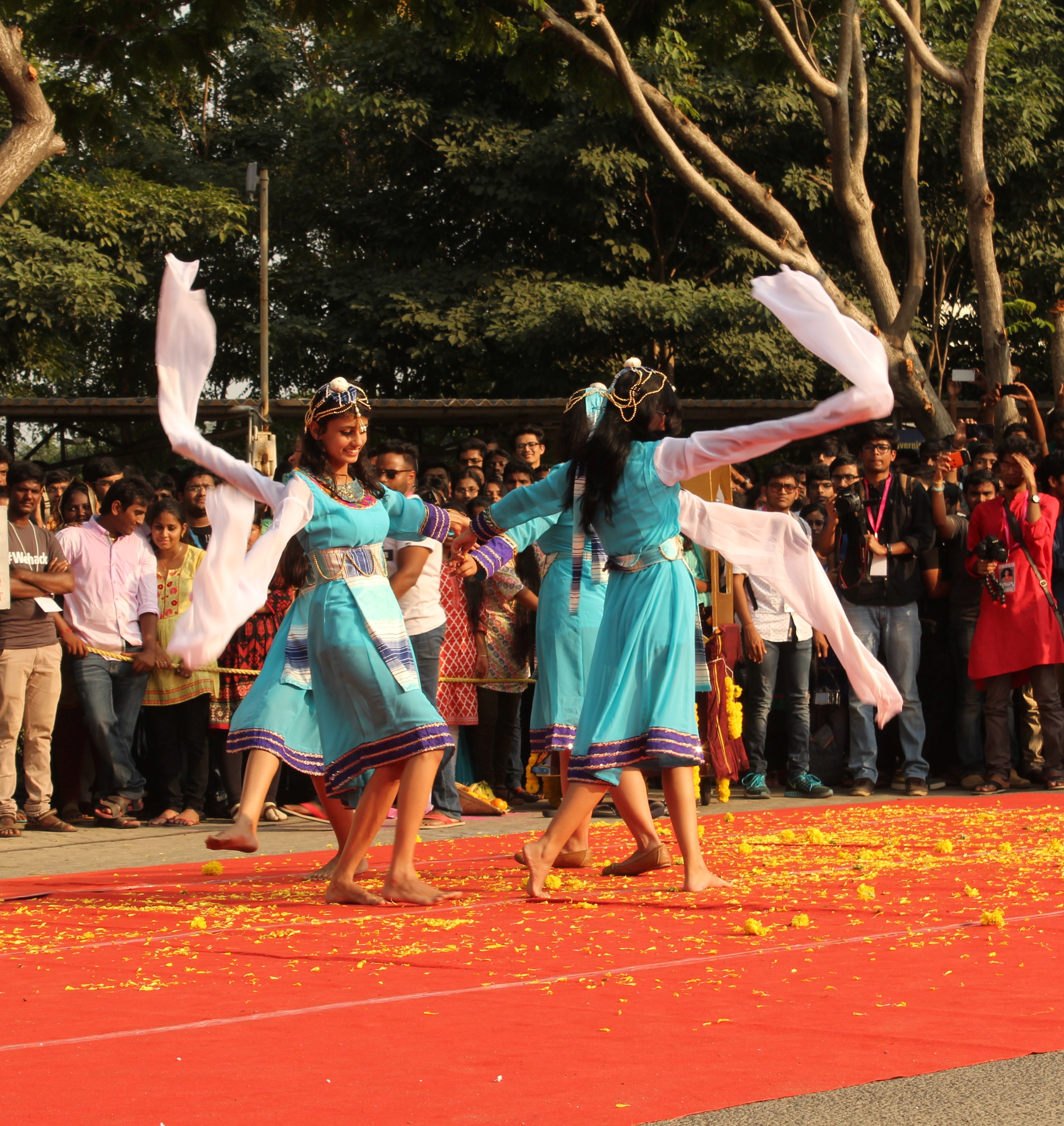我校合作建设的印度韦洛尔科技大学孔子学院举办福猴迎春新年庆祝系列活动