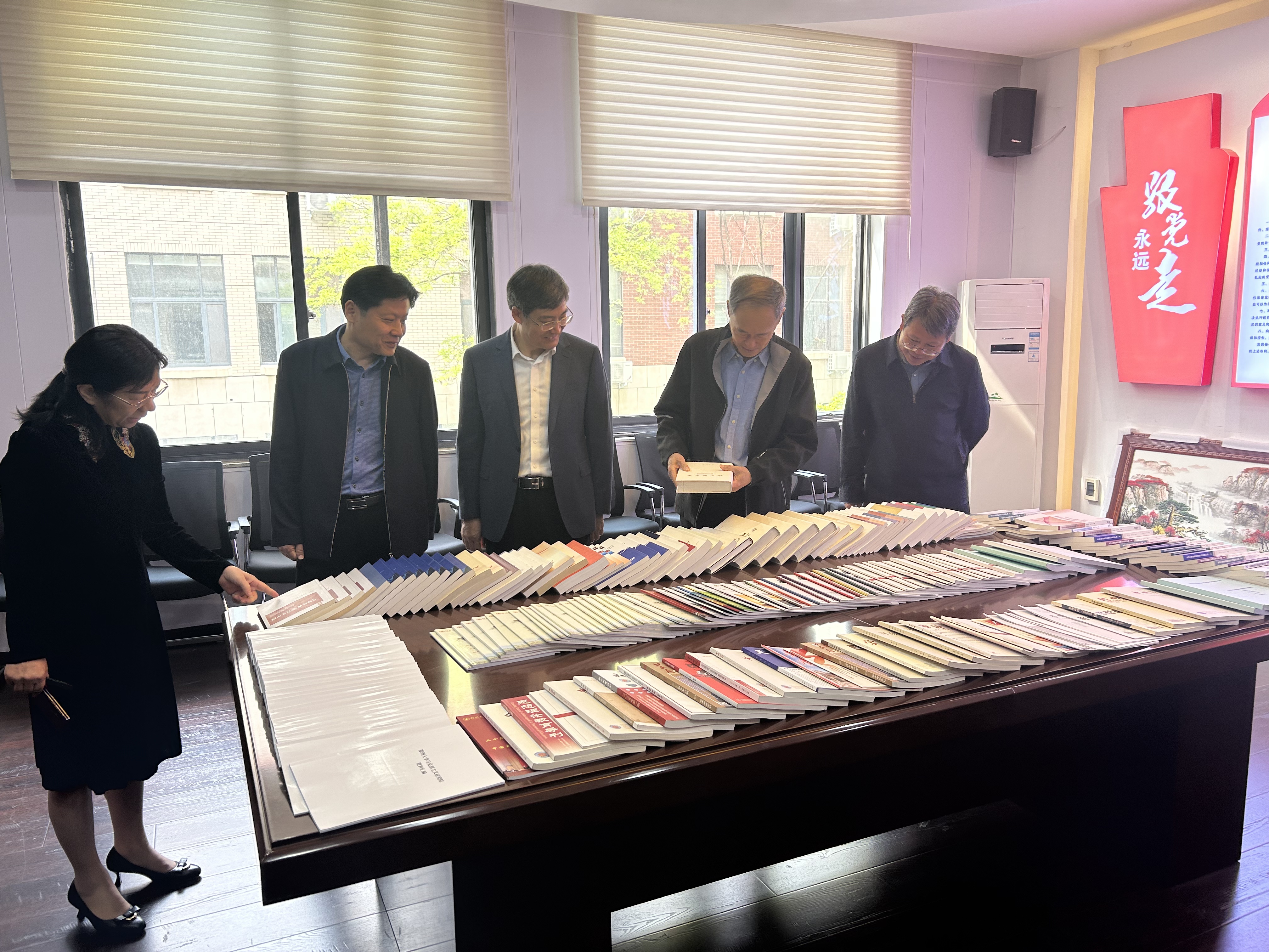 河南省教育厅社语处来校调研指导工作