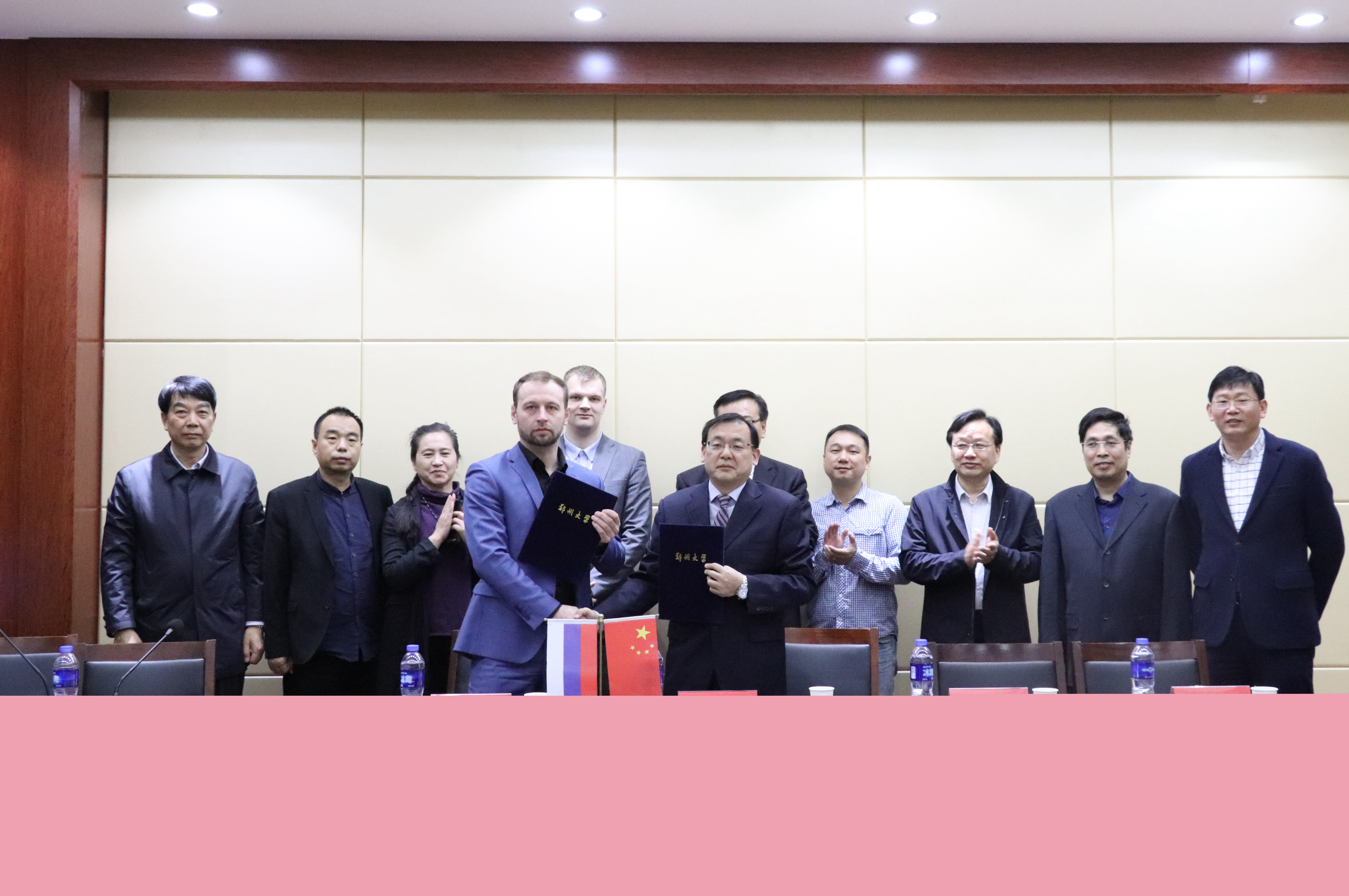 俄罗斯国立体育大学副校长一行来校访问（图）