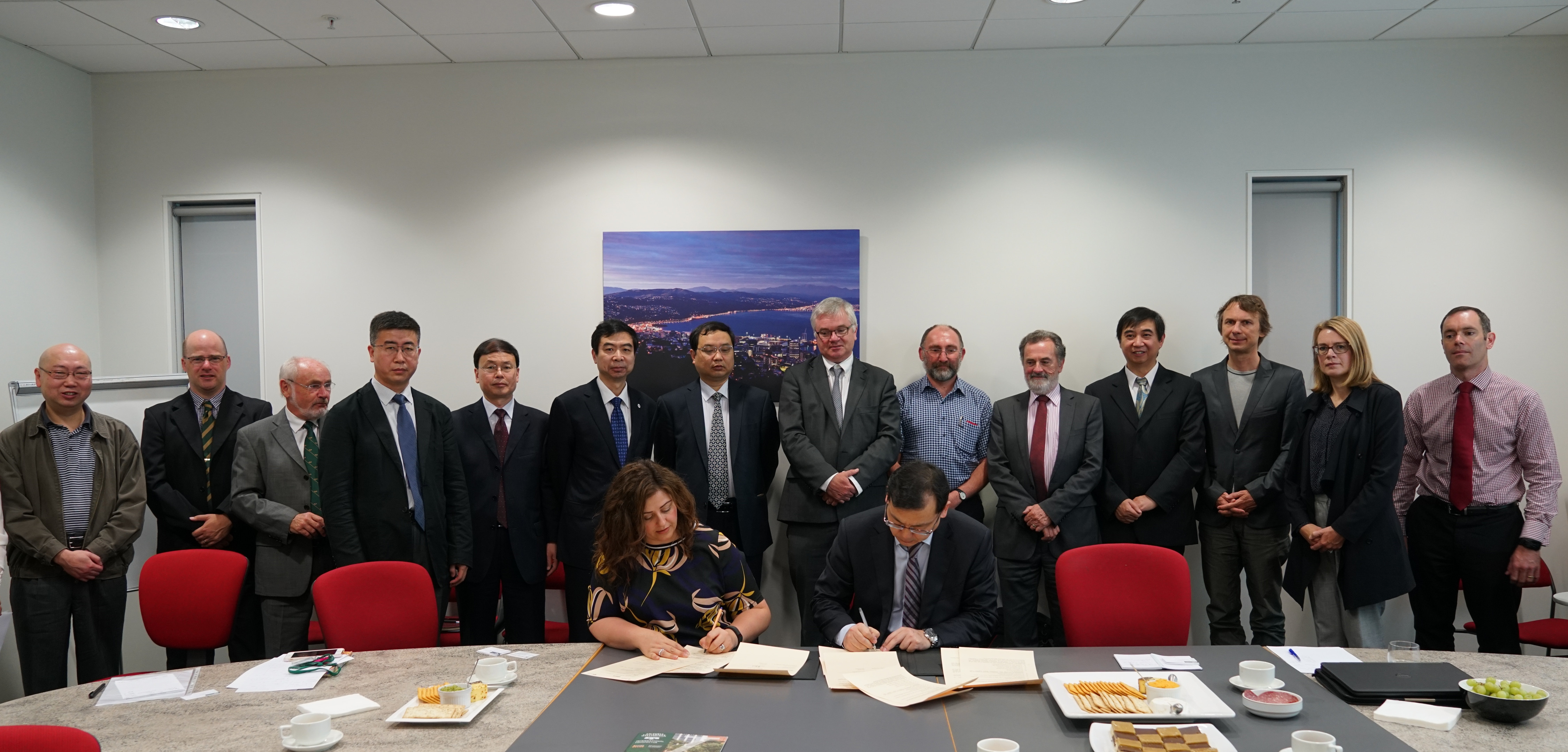 郑州大学领导访问新西兰和澳大利亚高校（图）