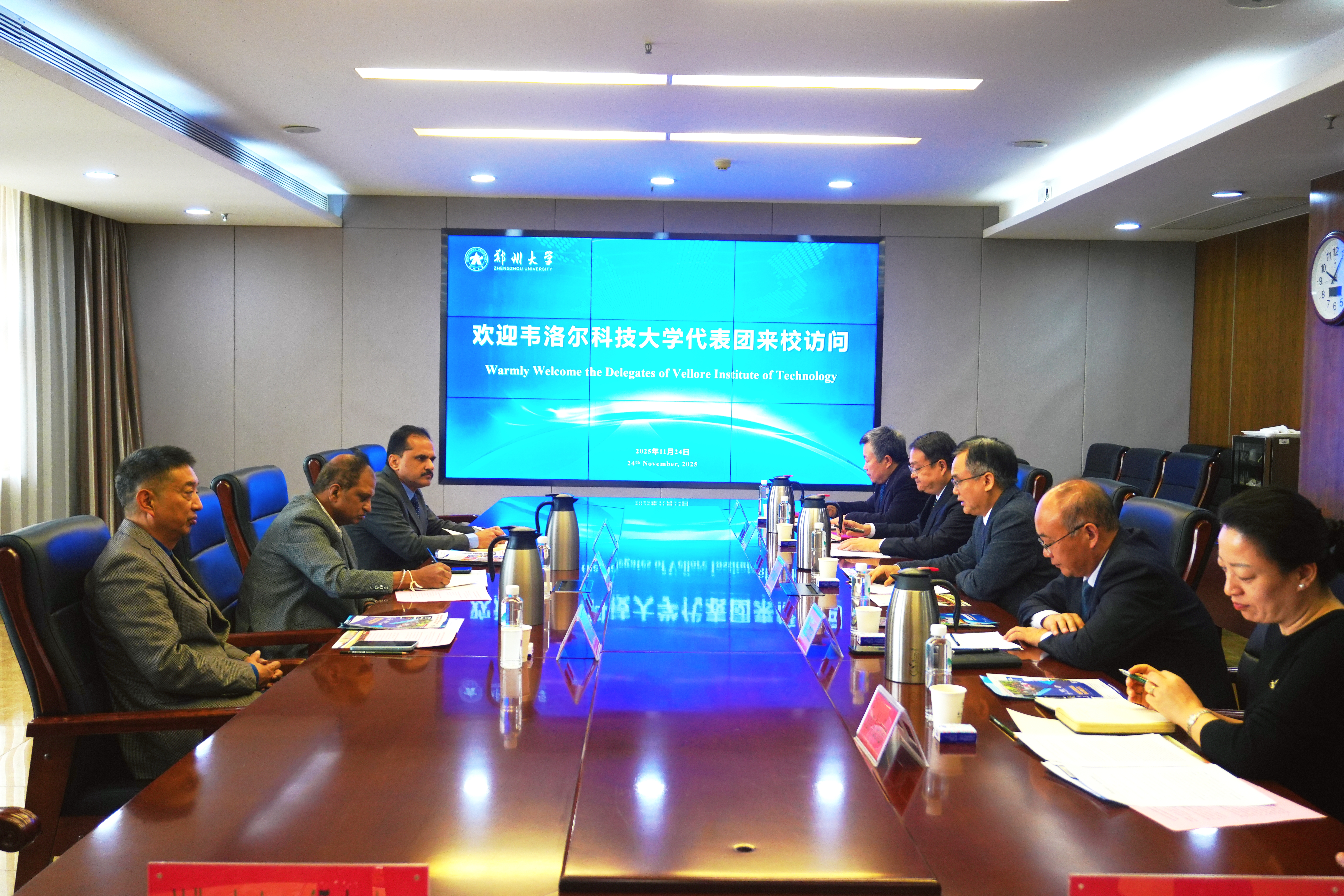 印度韦洛尔科技大学副校长萨科·维斯瓦纳森来校访问