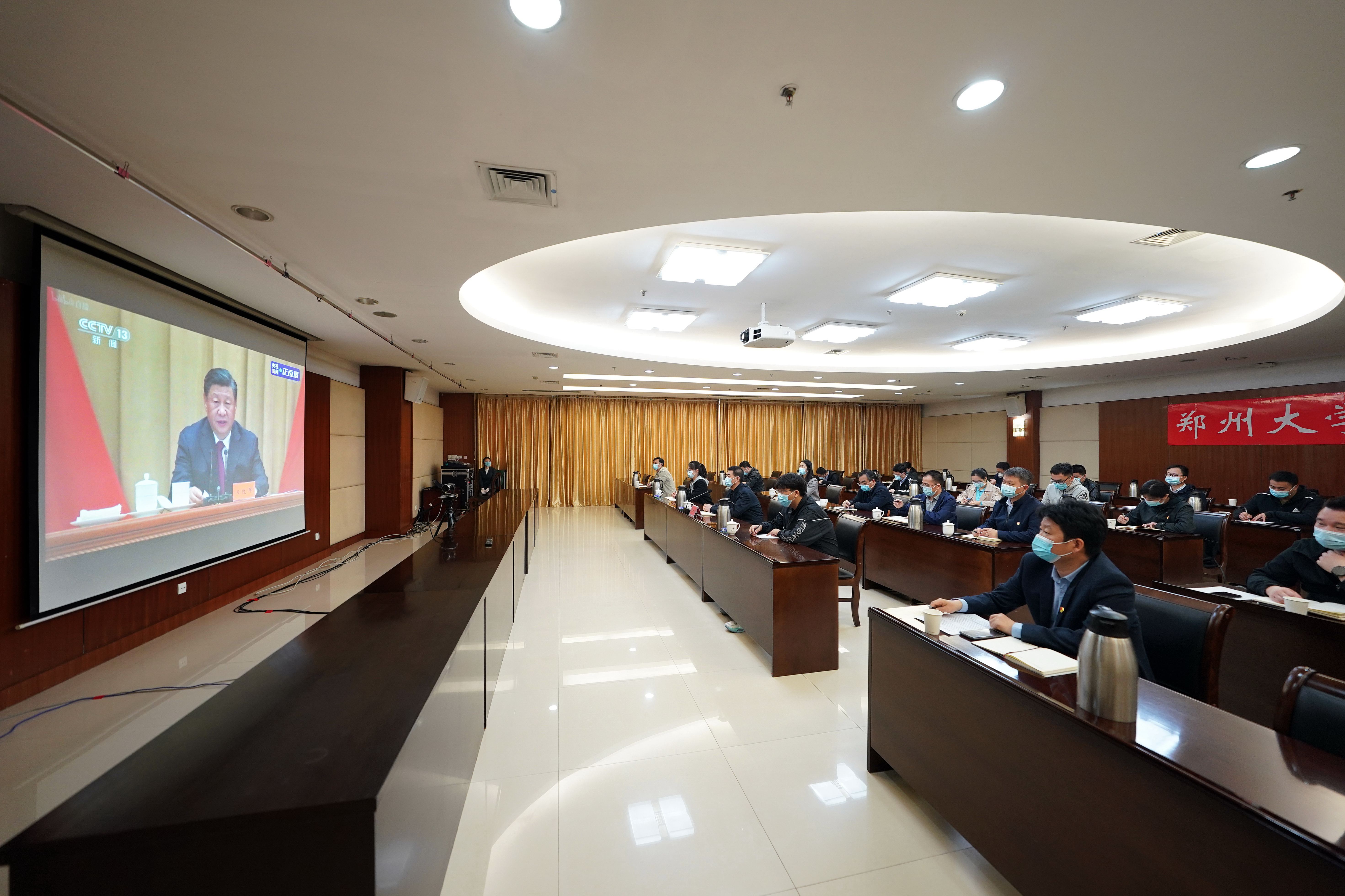 习近平总书记在庆祝中国共产主义青年团成立100周年大会上的重要讲话引起郑州大学师生强烈反响