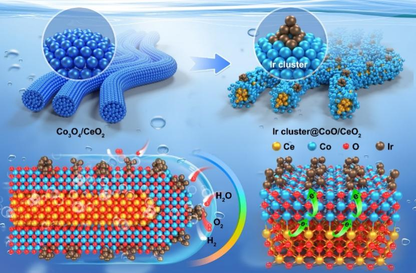 郑州大学化工学院在亚纳米团簇催化剂及全pH电解水方面取得新进展