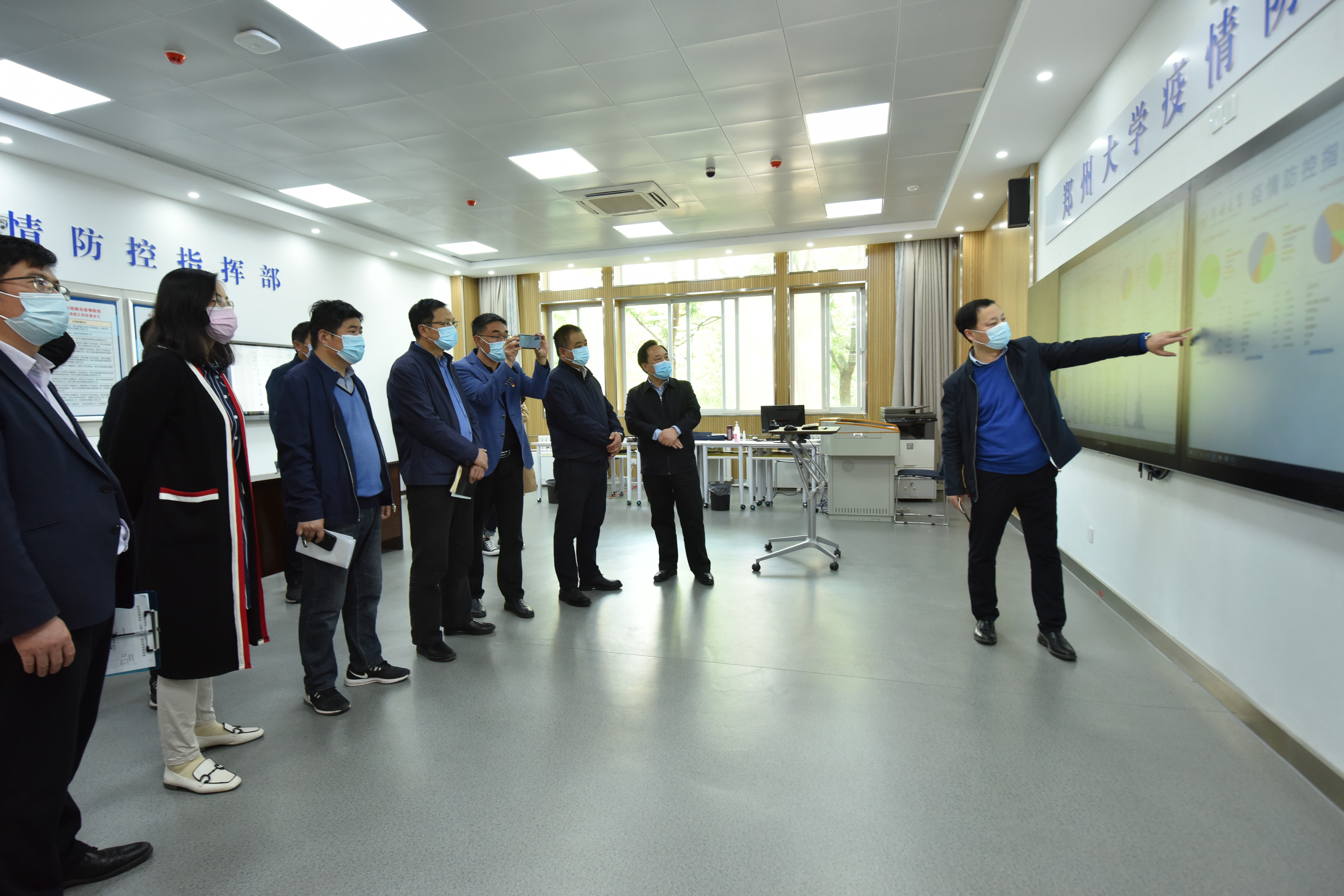 高新区高校返校复学验收组来校调研督导返校复学核验工作（图）