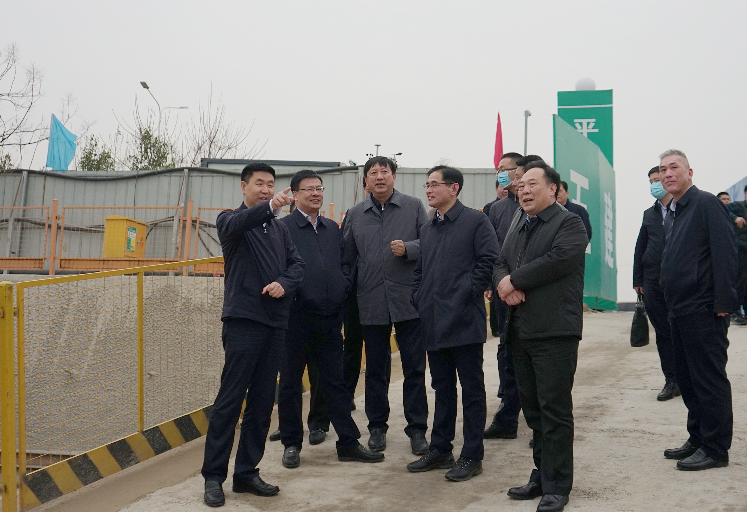 校党委书记宋争辉调研第二附属医院新区医院建设情况