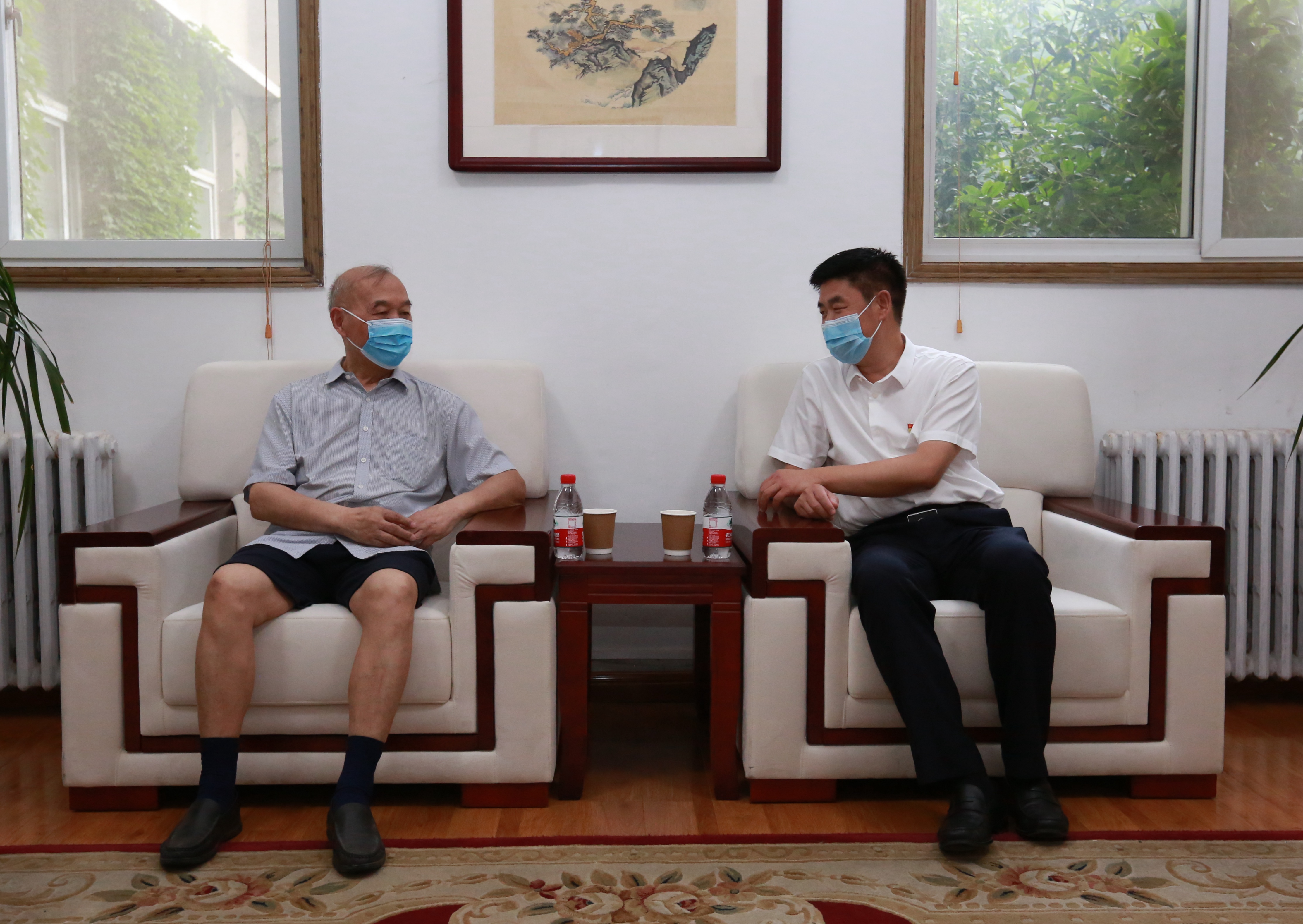 校党委书记宋争辉到老校区走访调研（图）