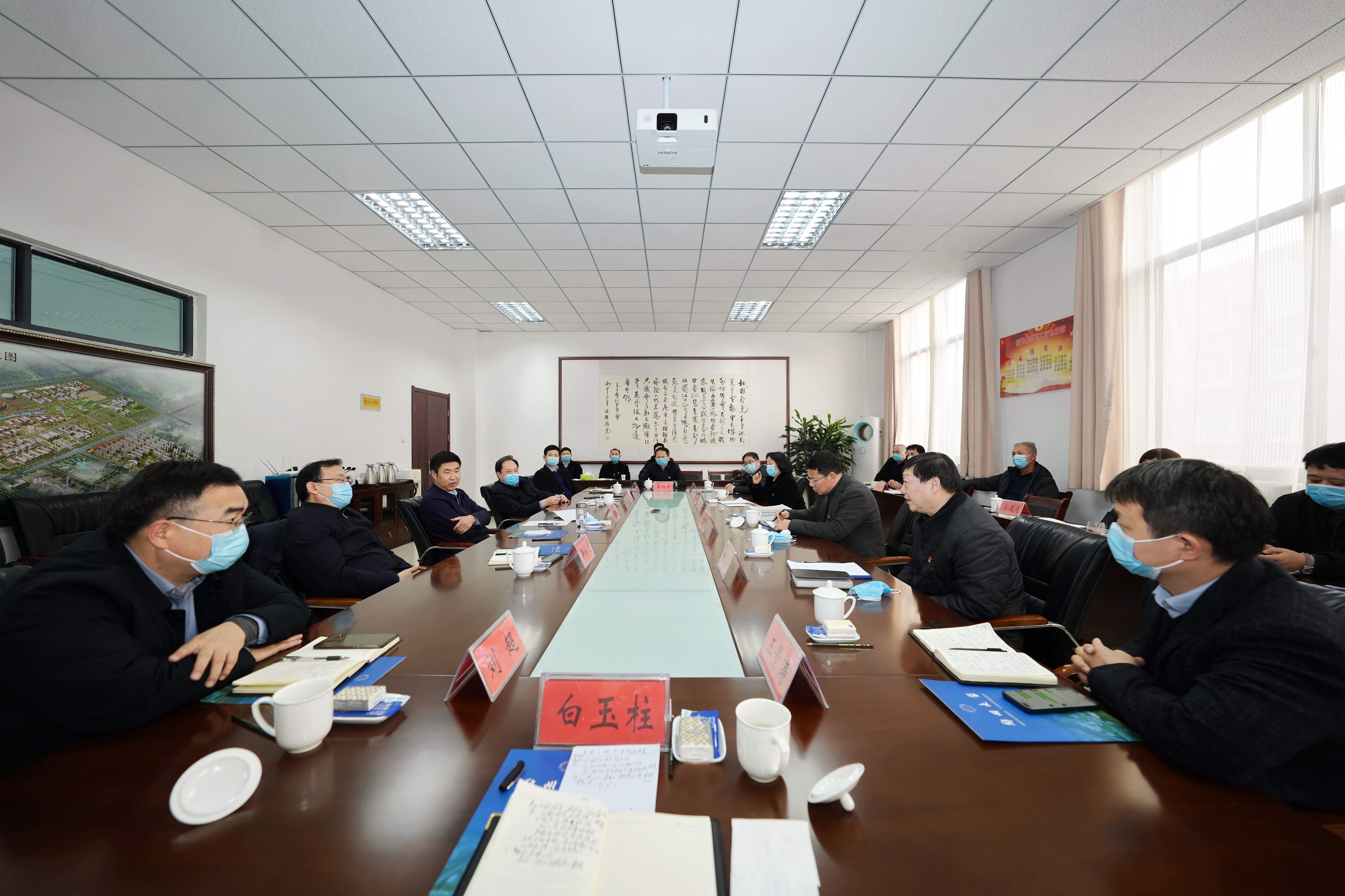 校党委书记宋争辉到后勤集团公司调研