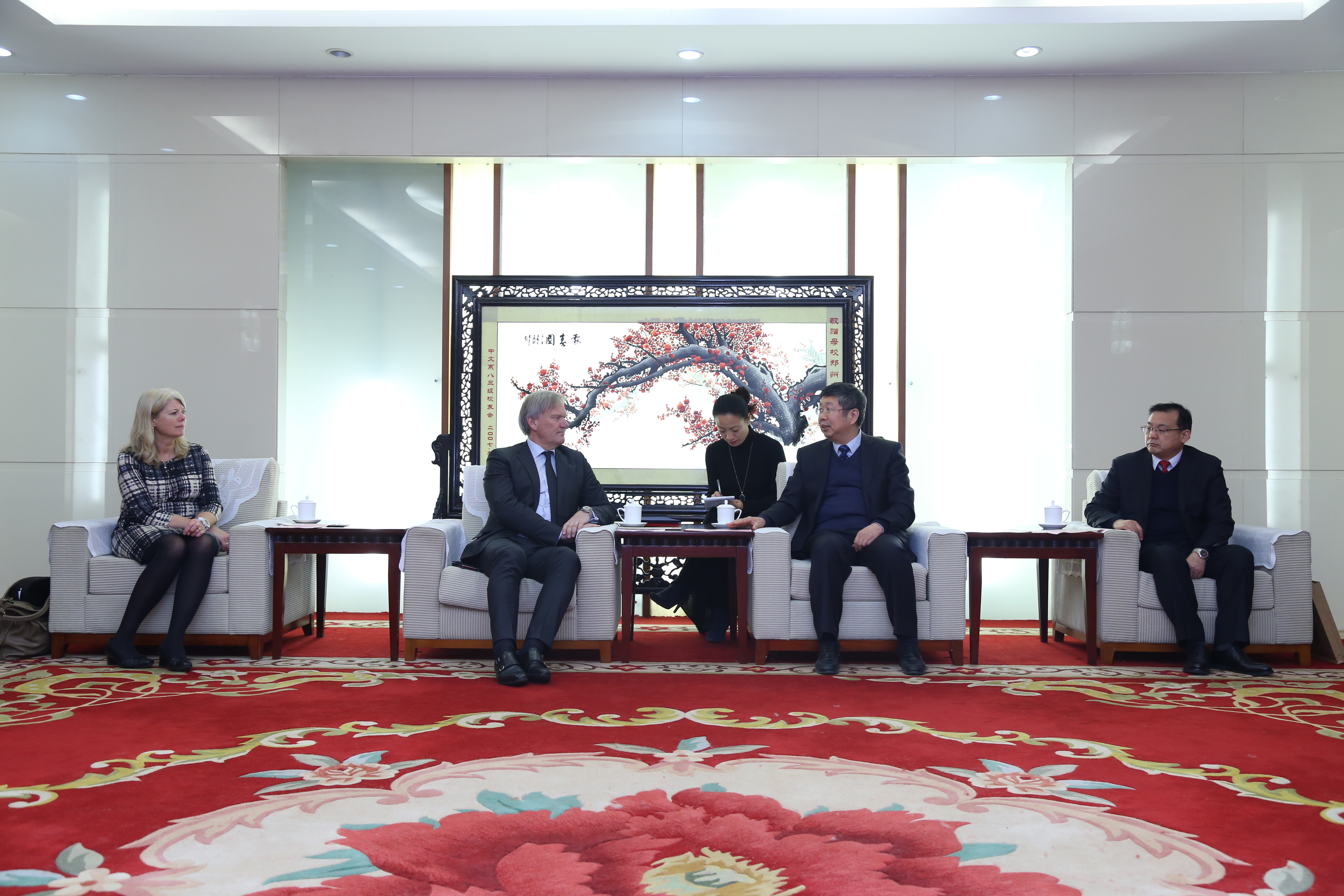 校长刘炯天院士会见挪威奥斯陆大学客人（图）