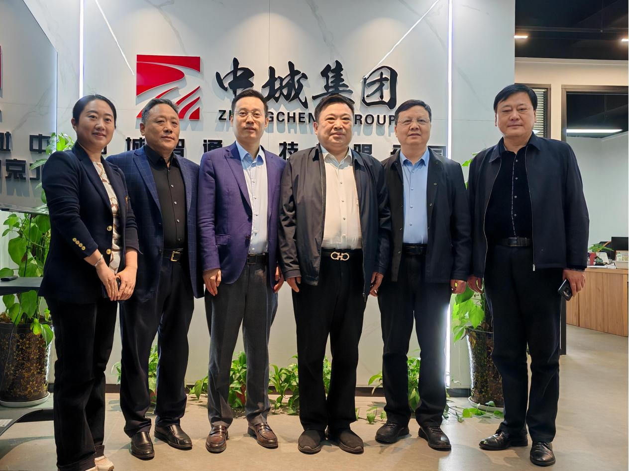 胡少伟率队赴中城智通科技有限公司等企业访企拓岗