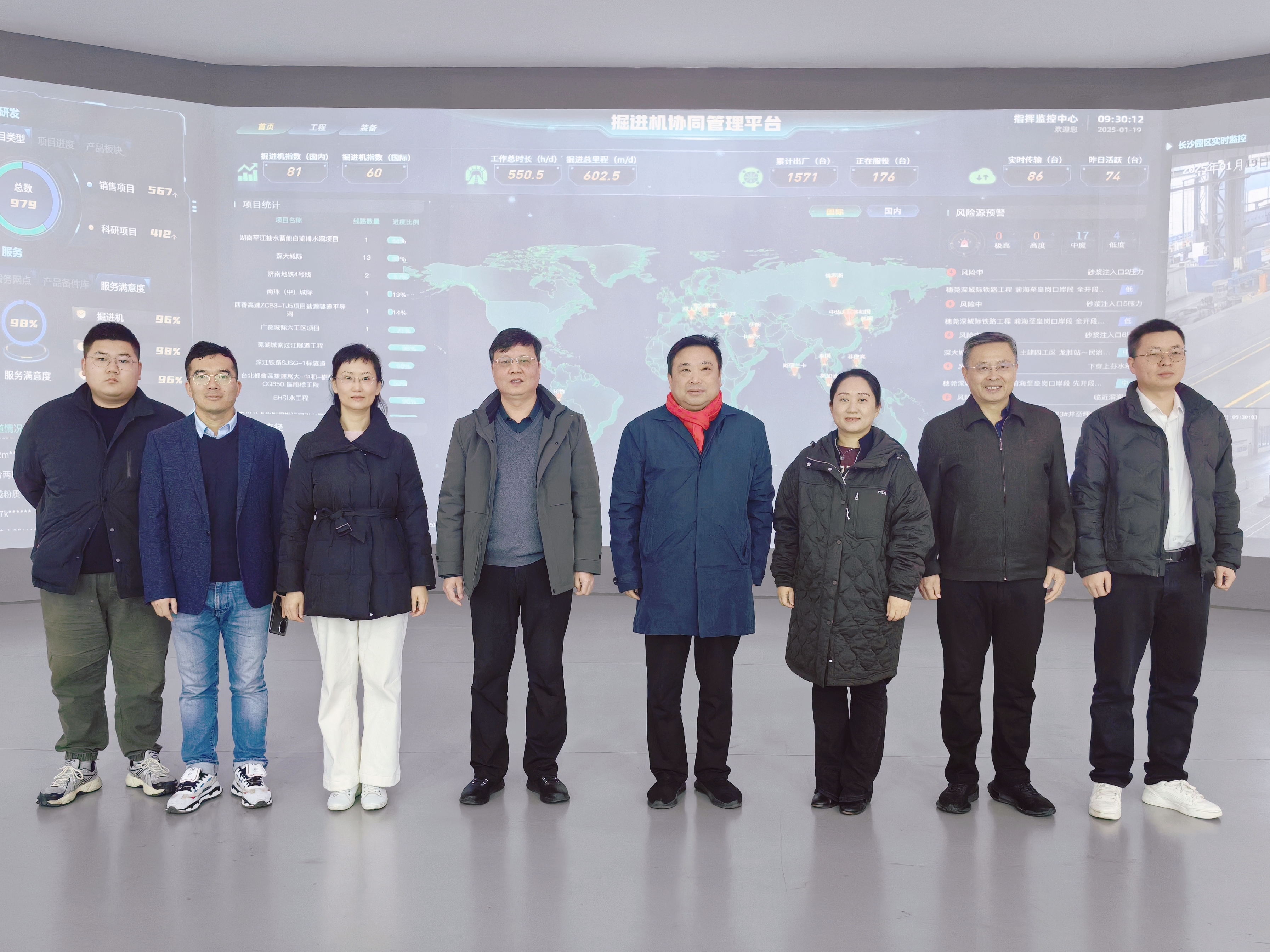 胡少伟率队赴中国铁建重工集团股份有限公司访企拓岗