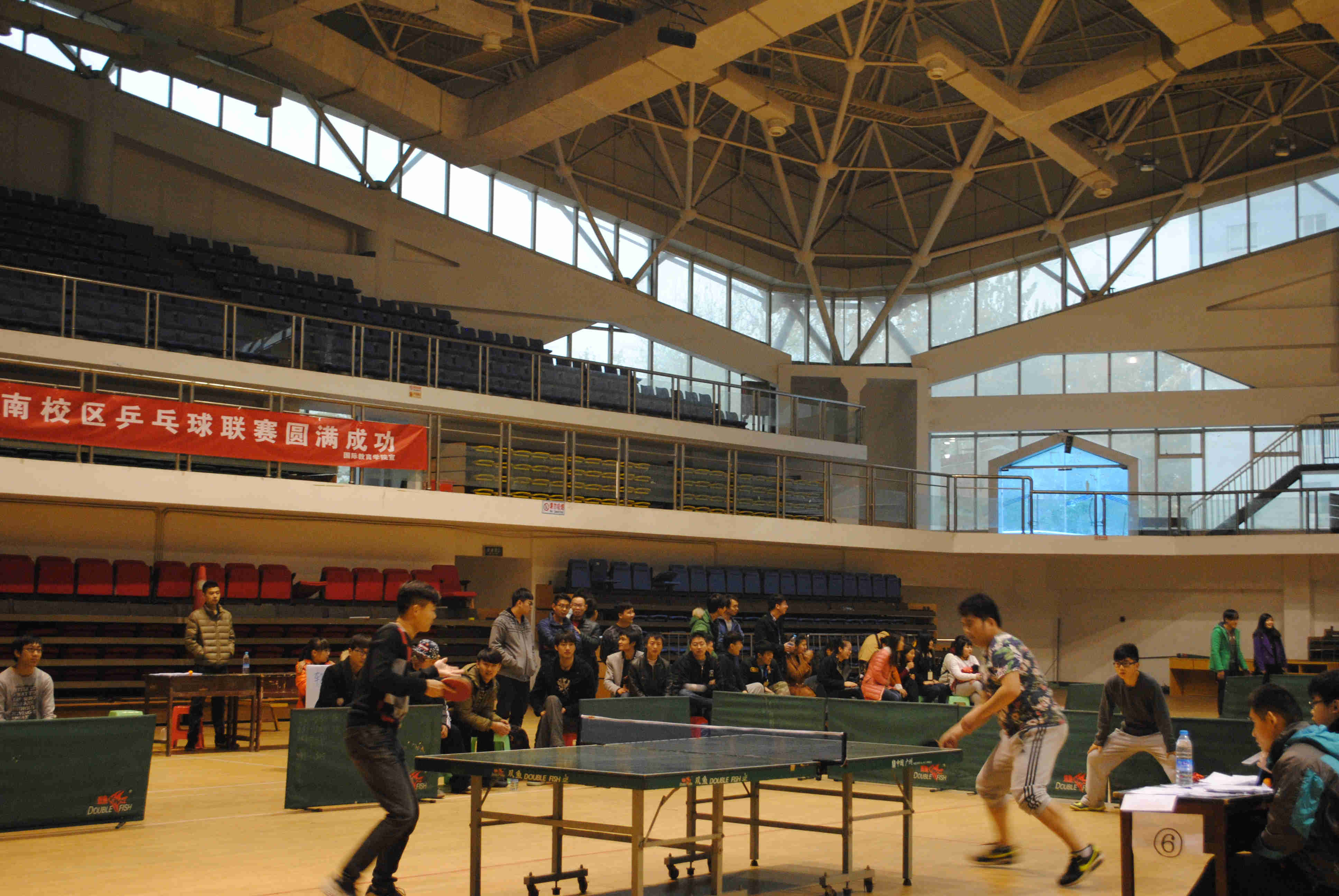 郑州大学南校区2014年乒乓球联赛圆满落幕
