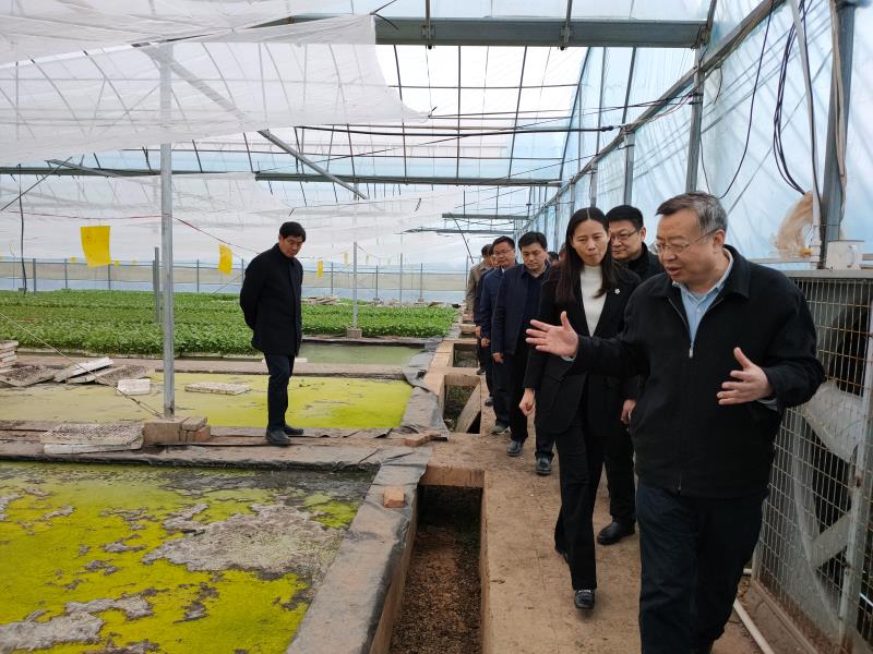 校领导率队赴泌阳县闫洼村调研指导驻村帮扶工作（图）