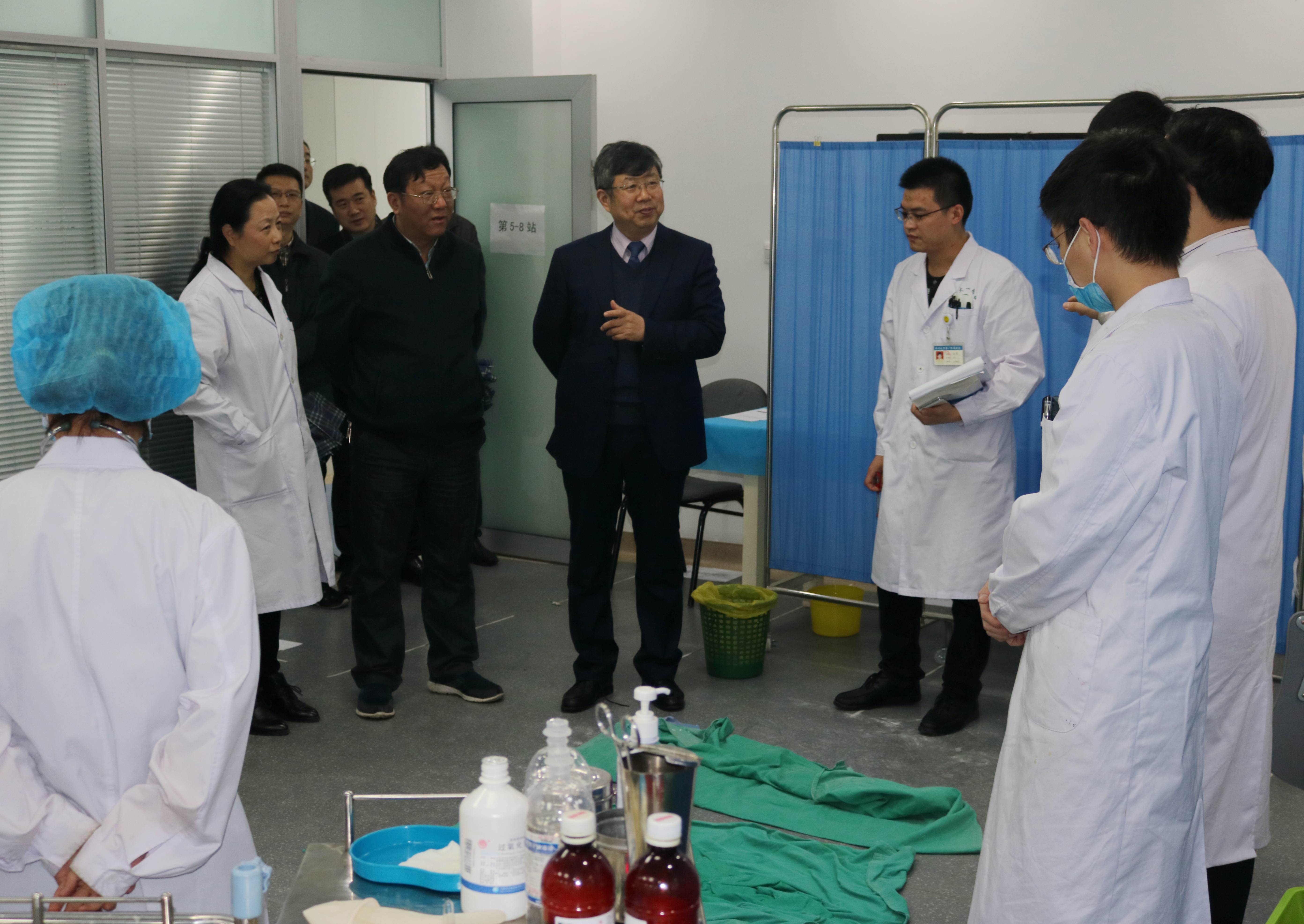 校长刘炯天院士到东校区调研（图）