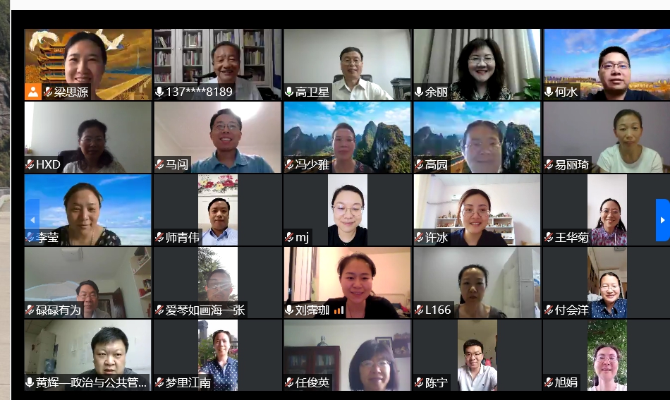 中国政治学会会长李慎明为郑州大学师生作学术报告（图）