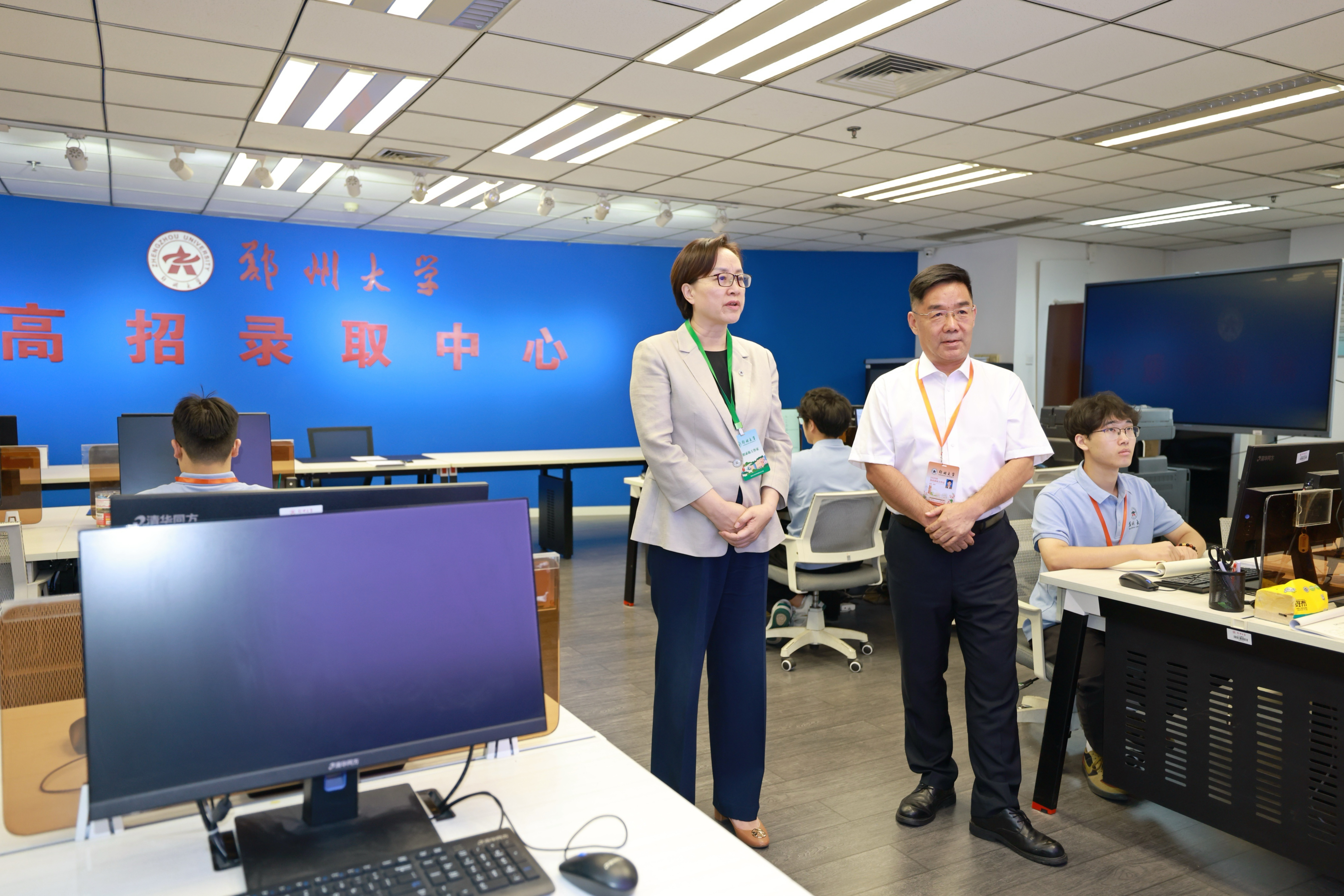 李蓬检查指导2026年高招录取工作