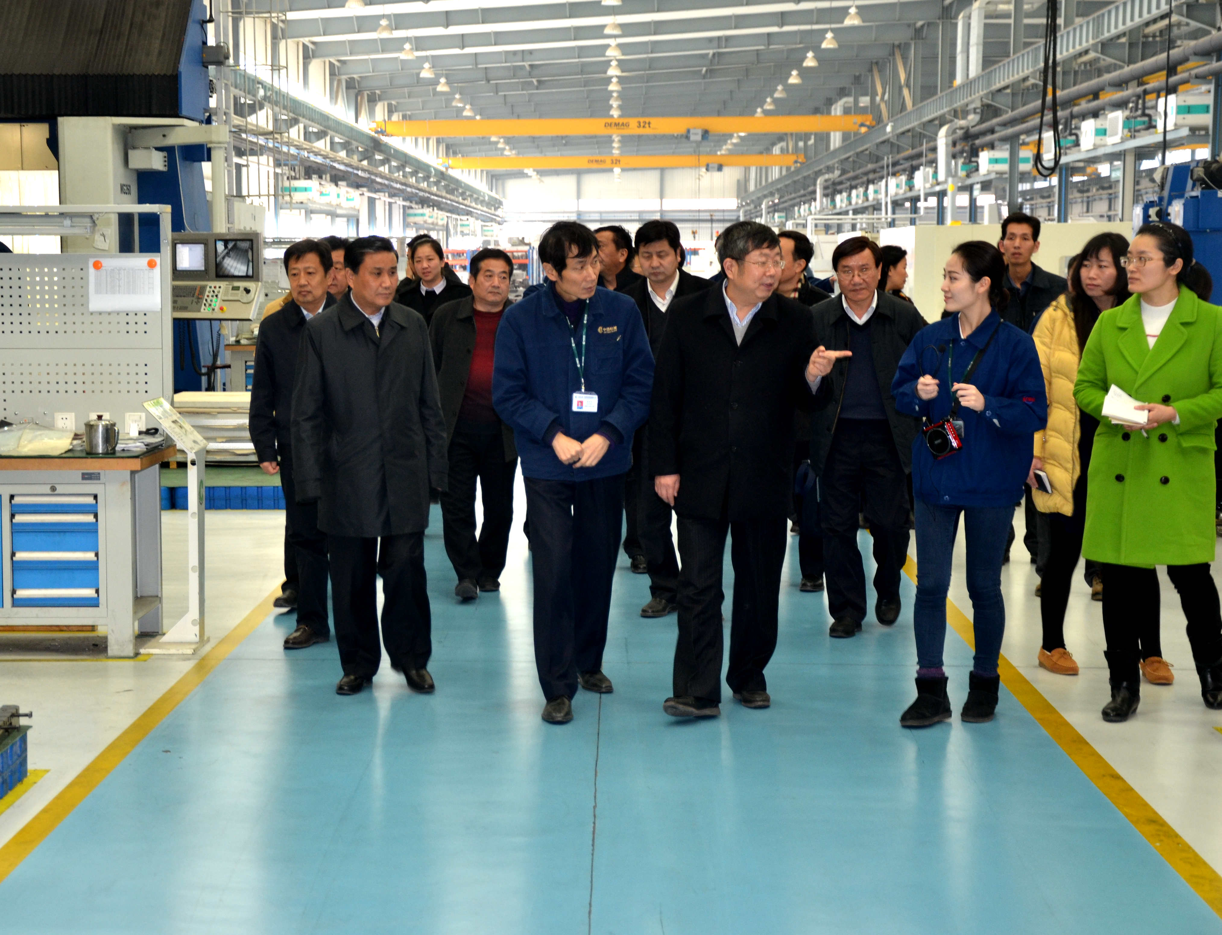 校长刘炯天院士一行赴许昌市考察