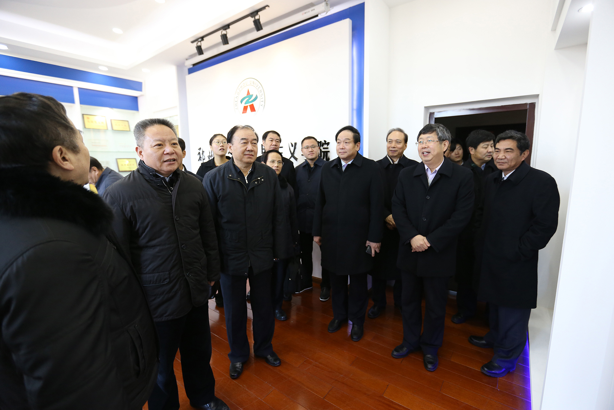 教育部副部长沈晓明来我校视察调研（图）