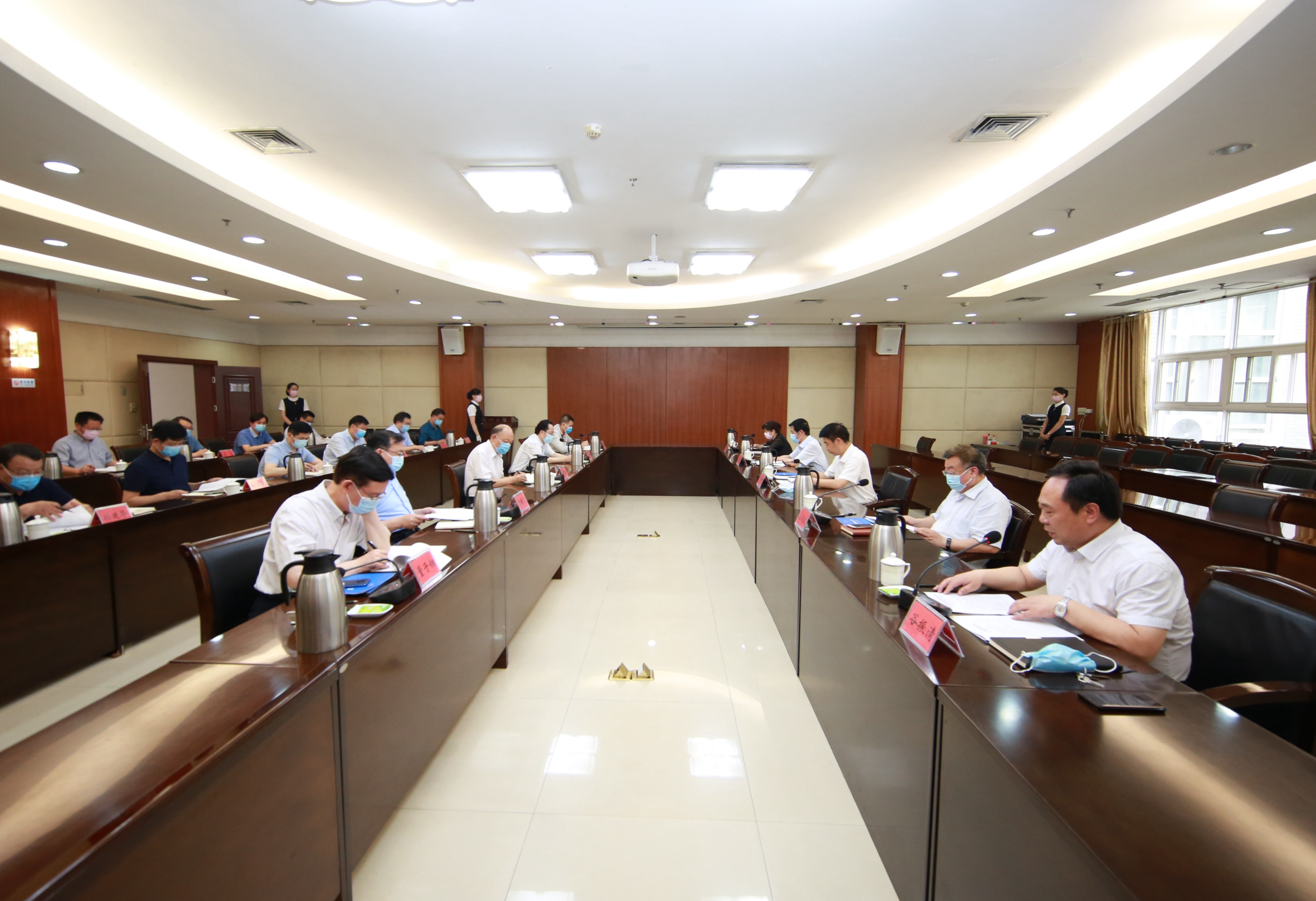 郑州大学召开第十四次新冠肺炎疫情防控工作领导小组会议（图）