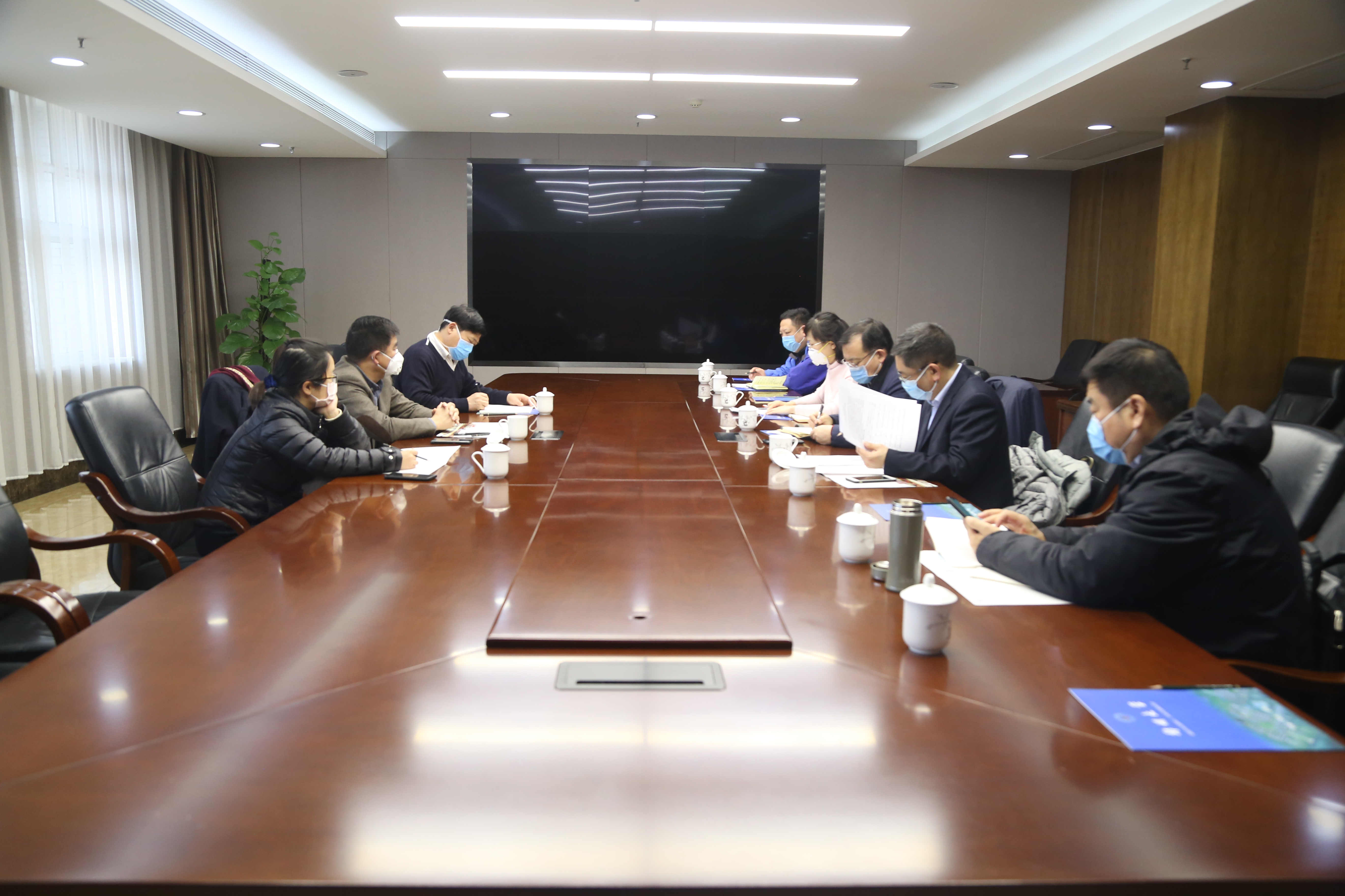 河南省教育厅刁玉华副厅长一行来校调研督导新型冠状病毒肺炎防控工作（图）