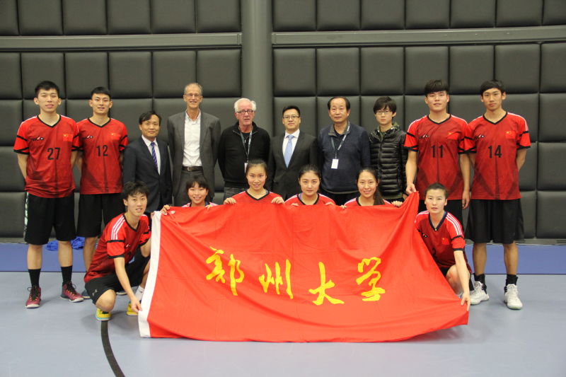 郑州大学师生代表国家队出战“国际荷球挑战杯”并获得季军（图）