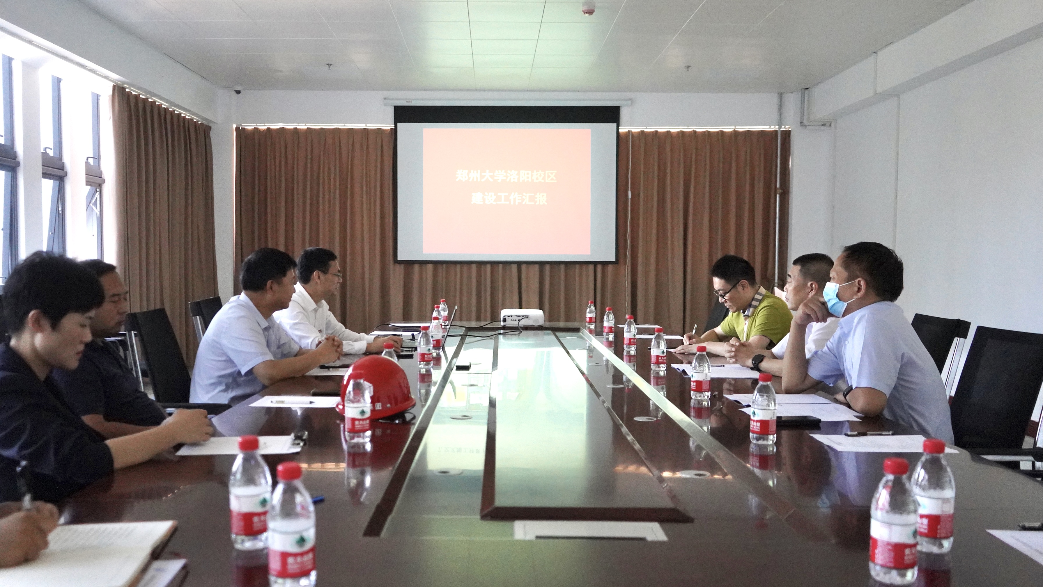 校领导到洛阳校区调研开学准备工作